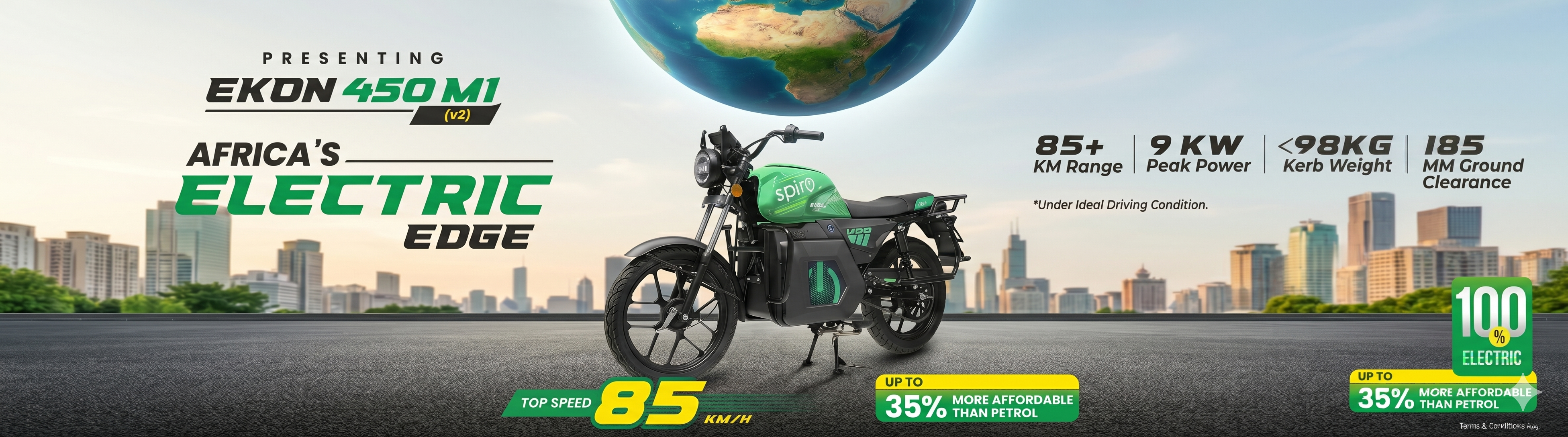 Spiro M1 mobility banner